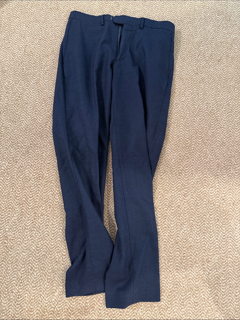 J. Crew Men’s Navy Tailored Dress Pants